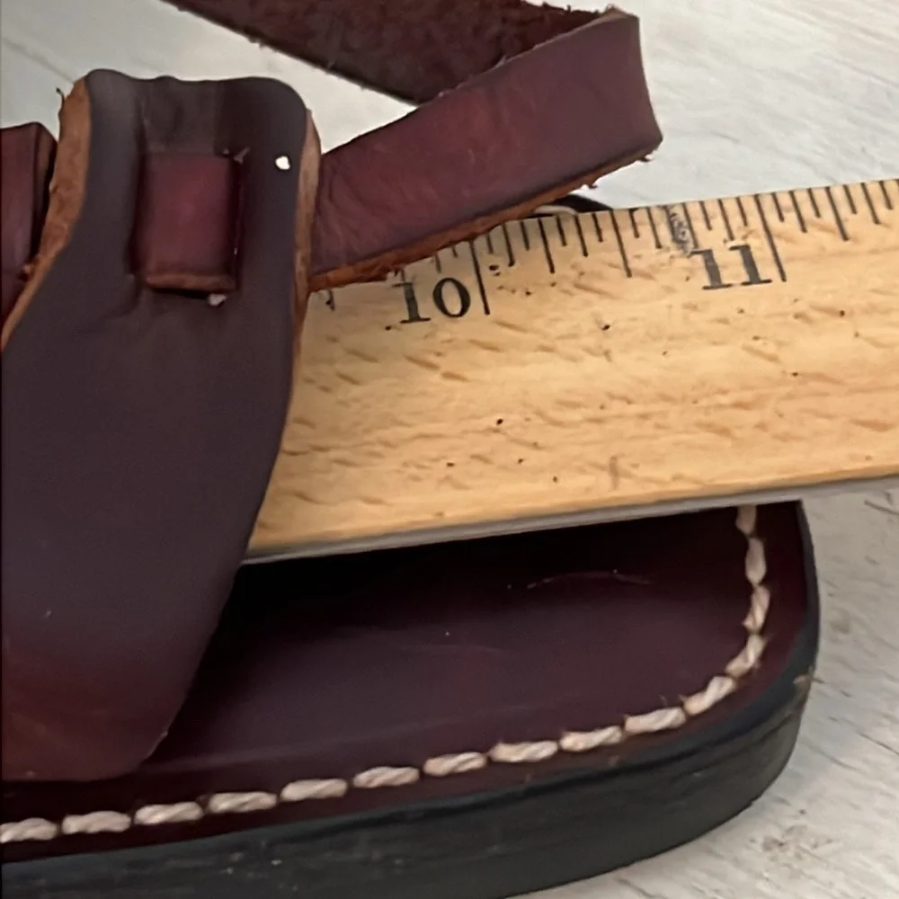 Island Sandals Hawaii leather strappy handmade